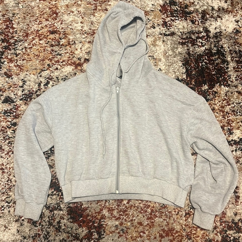 Crop top hoodie